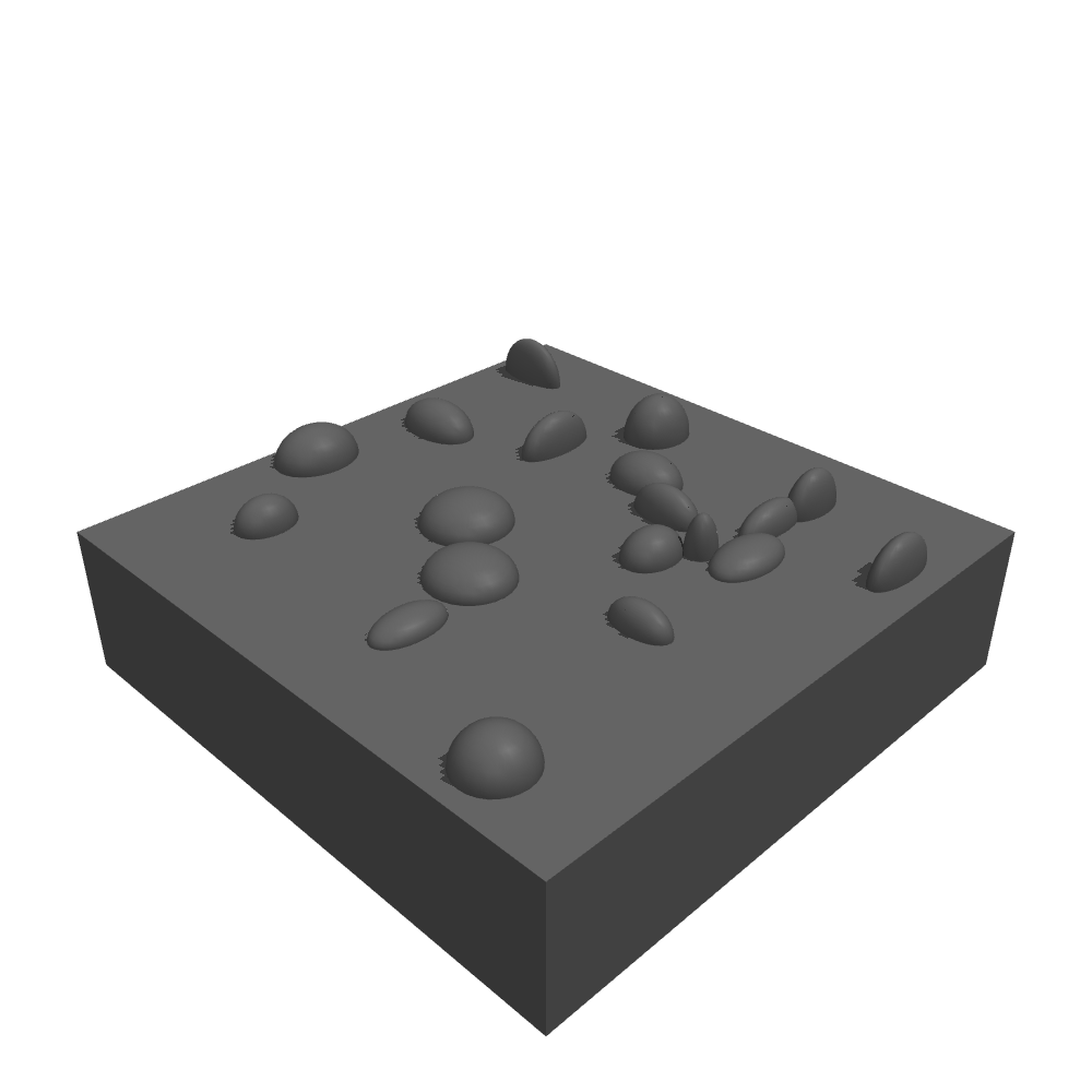 boulders tile render