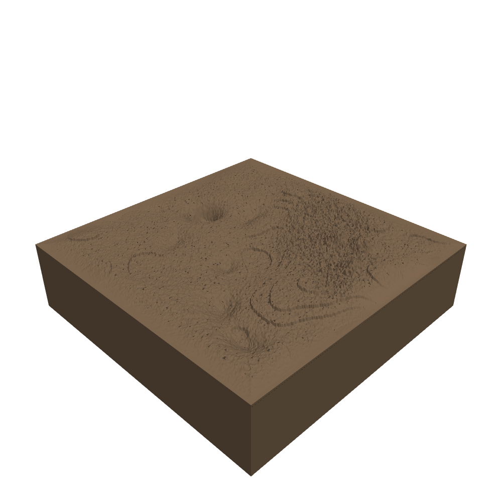 rough tile render
